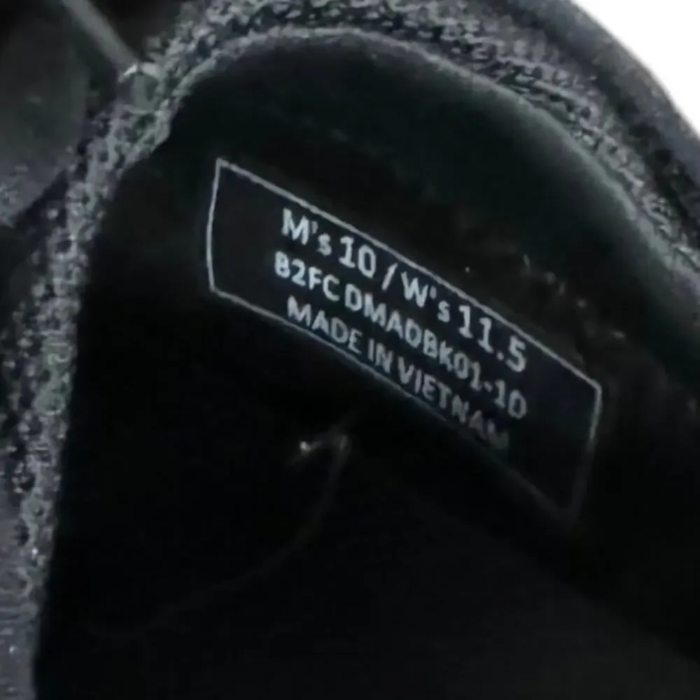 Kizik Madrid Eco Sneaker M 10 W 11.5 Black